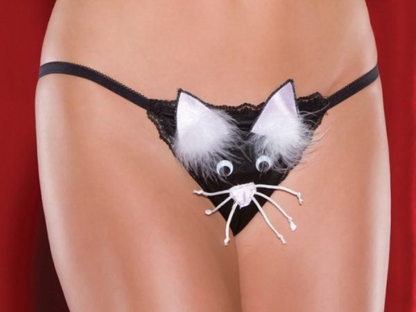 calcinha  gatinha